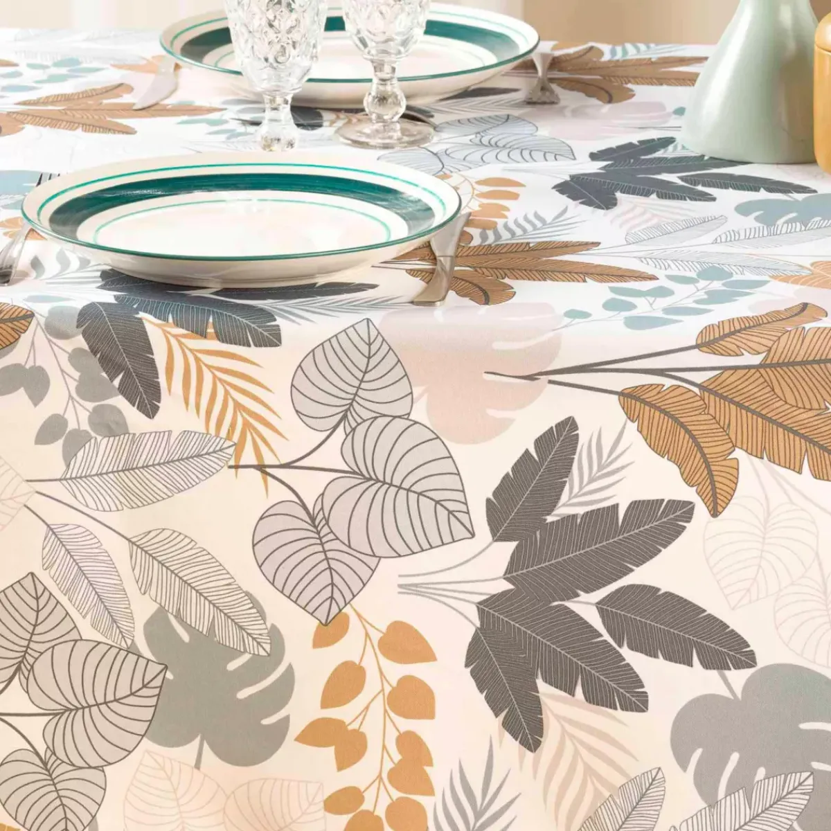 douceur d'intu017drieur Tovaglie-Tovaglia rettangolare antimacchia (150 x 240 cm) Fidji