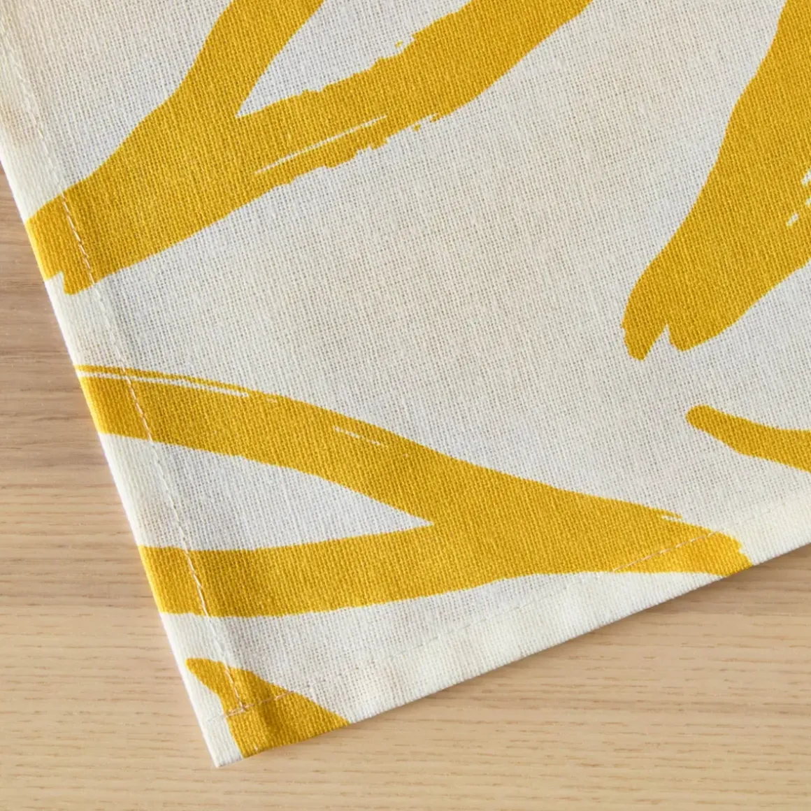 Tovaglia rettangolare cotone antimacchia (150 x 350 cm) Galice Giallo senape