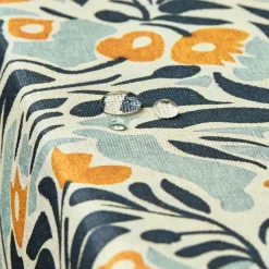 Tovaglia rettangolare cotone antimacchia (150 x 250 cm) Mafalda Multicolore