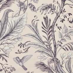 Tovaglia rettangolare cotone antimacchia (150 x 350 cm) Colibri Grigia