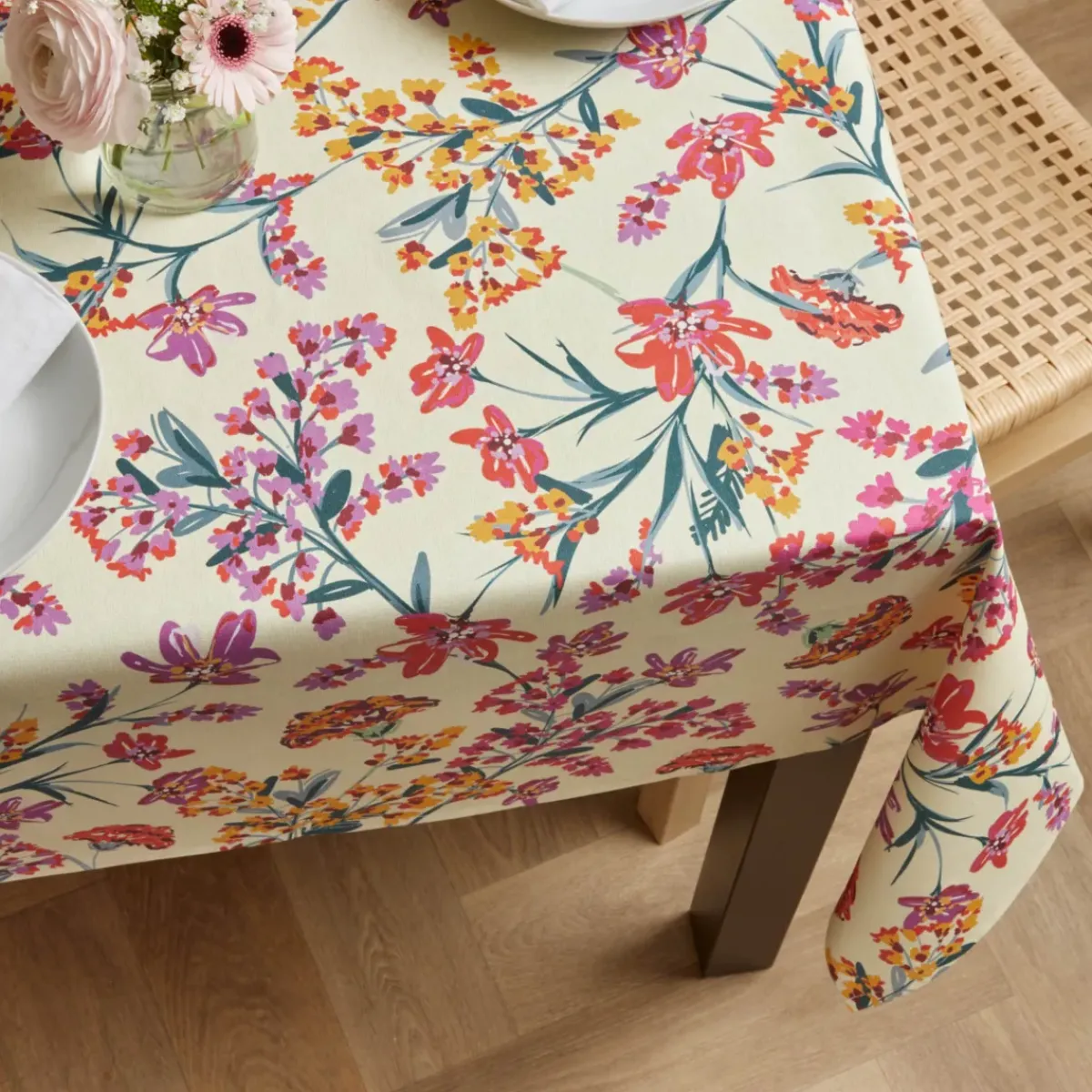 EMINZA Tovaglie-Tovaglia rettangolare cotone antimacchia (150 x 250 cm) Margot