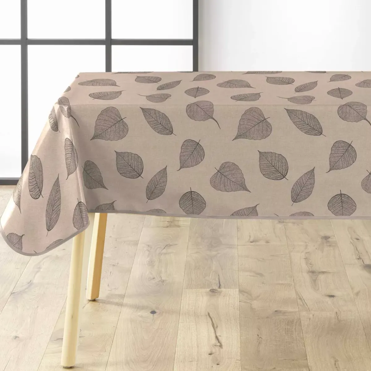douceur d'intu017drieur Tovaglie-Tovaglia rettangolare in PVC rivestito (140 x 240 cm) Feuillys
