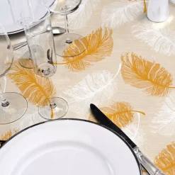 douceur d'intu017drieur Tovaglie-Tovaglia rettangolare in PVC rivestito (140 x 240 cm) Sarina