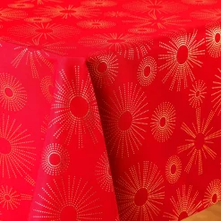 DOUCEUR D'INTERIEUR Tovaglia E Runner Da Tavolo Per Le Feste-Tovaglia rettangolare (L240 cm) Pampille métallisé