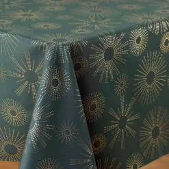DOUCEUR D'INTERIEUR Tovaglia E Runner Da Tavolo Per Le Feste-Tovaglia rettangolare (L240 cm) Pampille métallisé