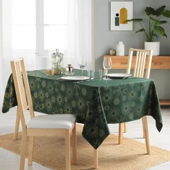 DOUCEUR D'INTERIEUR Tovaglia E Runner Da Tavolo Per Le Feste-Tovaglia rettangolare (L240 cm) Pampille métallisé