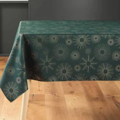 DOUCEUR D'INTERIEUR Tovaglia E Runner Da Tavolo Per Le Feste-Tovaglia rettangolare (L300 cm) Pampille metallizzato
