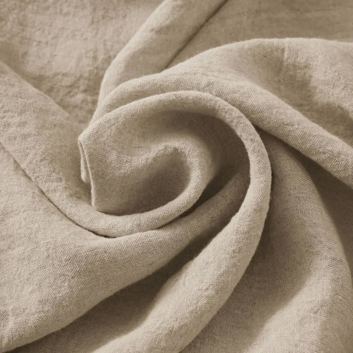 Tovaglia rettangolare lino lavato (L250 cm) Louise Beige