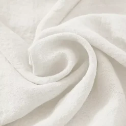 Tovaglia rettangolare lino lavato (L350 cm) Louise Bianco