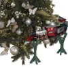 KOOPMAN Treno Decorativo E Elettrico-Trenino elettrico musicale a pile per albero di Natale (D88 cm) King's Cross