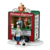 LEMAX Villagio Di Natale Lemax-Villaggio di Natale luminoso a pile Stand di cioccolata calda