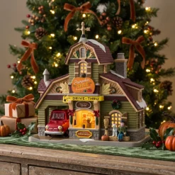 LEMAX Villagio Di Natale Lemax-Villaggio di Natale luminoso Caffè Pumpkin Spice