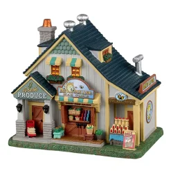 LEMAX Villagio Di Natale Lemax-Villaggio di Natale luminoso Negozio di prodotti freschi