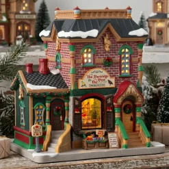 LEMAX Villagio Di Natale Lemax-Villagio di Natale luminoso a pile La Pernice e la Pera