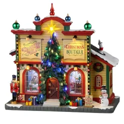 LEMAX Villagio Di Natale Lemax-Villagio di Natale luminoso a pile Boutique de Cranberry Hill