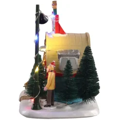 LEMAX Villagio Di Natale Lemax-Villagio di Natale luminoso a pile Venditore di alberi