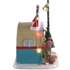 LEMAX Villagio Di Natale Lemax-Villagio di Natale luminoso a pile Venditore di alberi