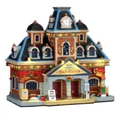 LEMAX Villagio Di Natale Lemax-Villagio di Natale luminoso Gare principale
